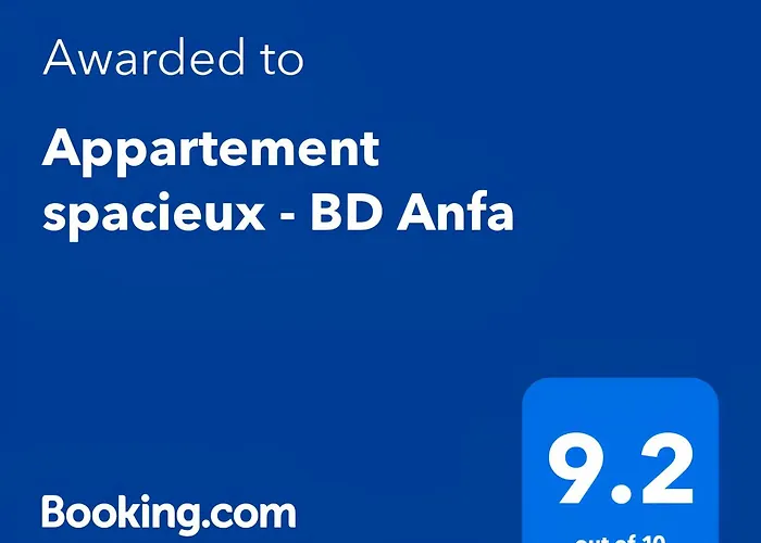 Appartement Spacieux - Bd Anfa